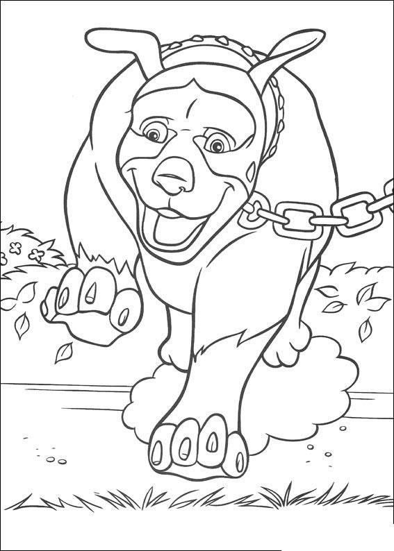 Coloriage 10 Over the hedge