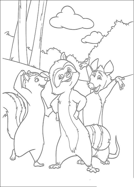 Coloriage 22 Over the hedge