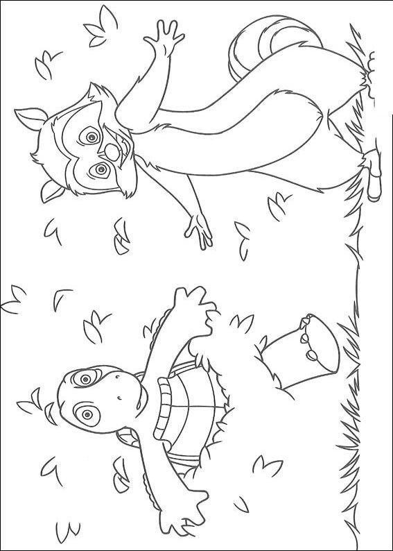 Coloriage 5 Over the hedge