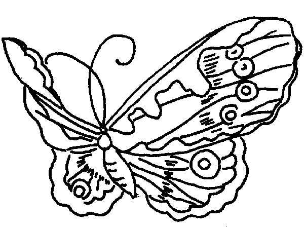 Coloriage 133 Papillons