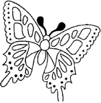 Coloriage Papillons 2