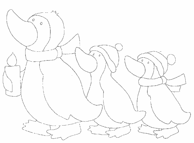 Coloriage 12 Penguins