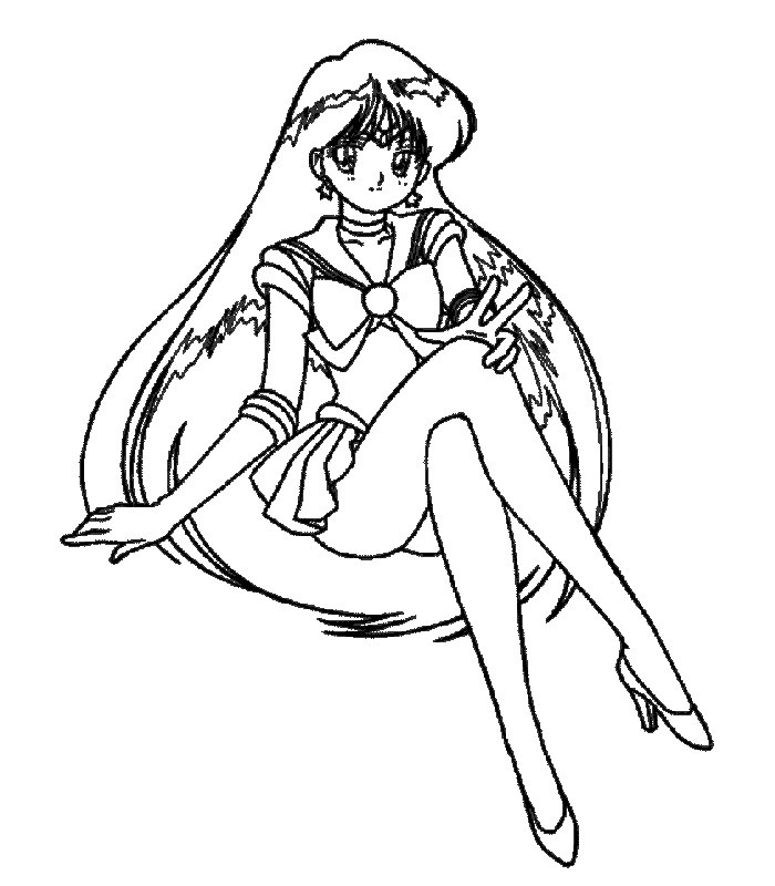 Coloriage 103 Sailor moon