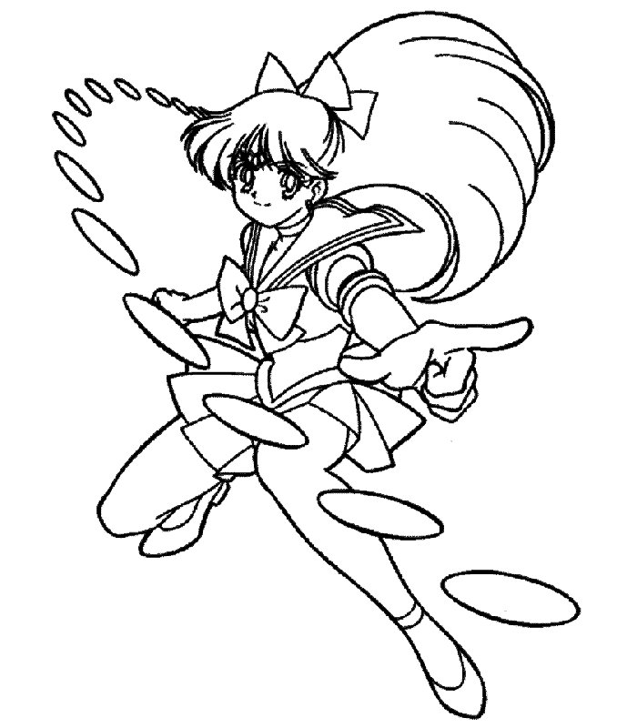 Coloriage 104 Sailor moon