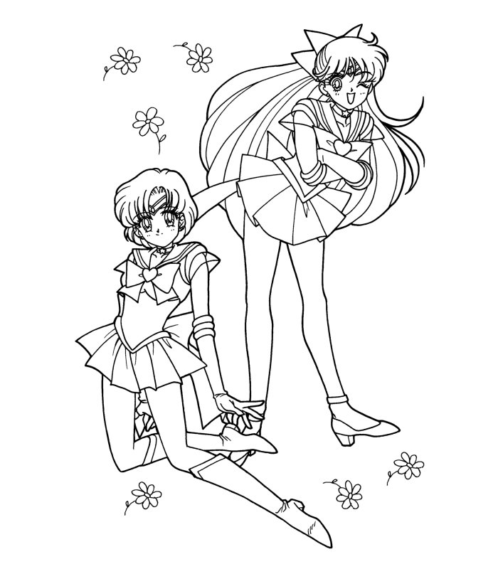 Coloriage 114 Sailor moon
