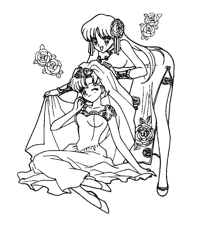 Coloriage 119 Sailor moon