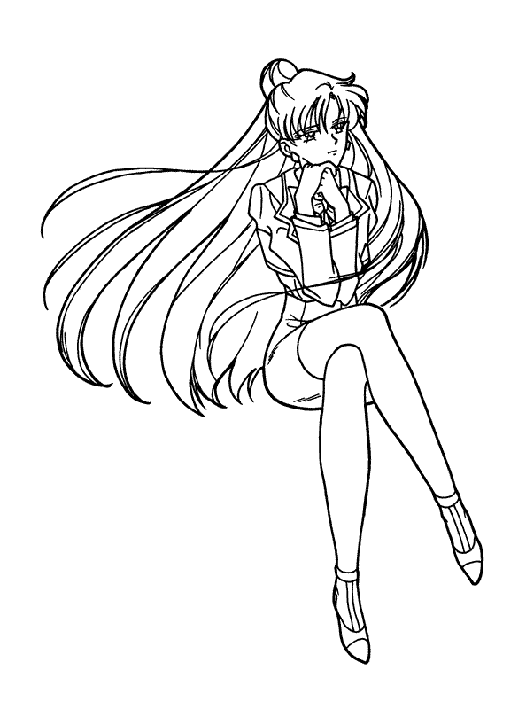 Coloriage 41 Sailor moon
