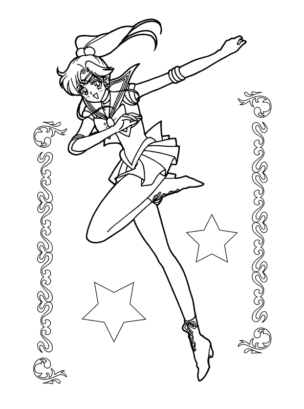 Coloriage 51 Sailor moon