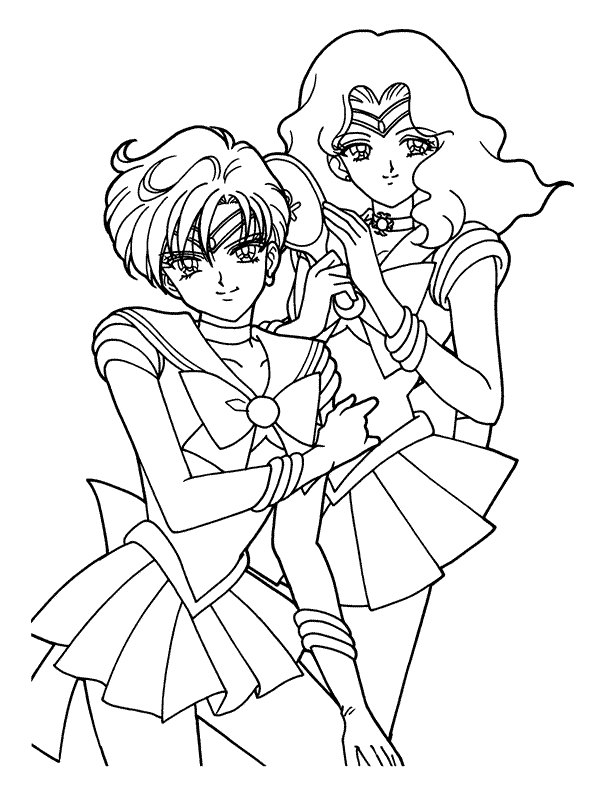 Coloriage 53 Sailor moon