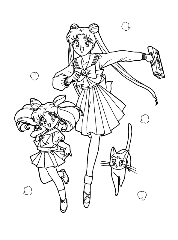 Coloriage 71 Sailor moon