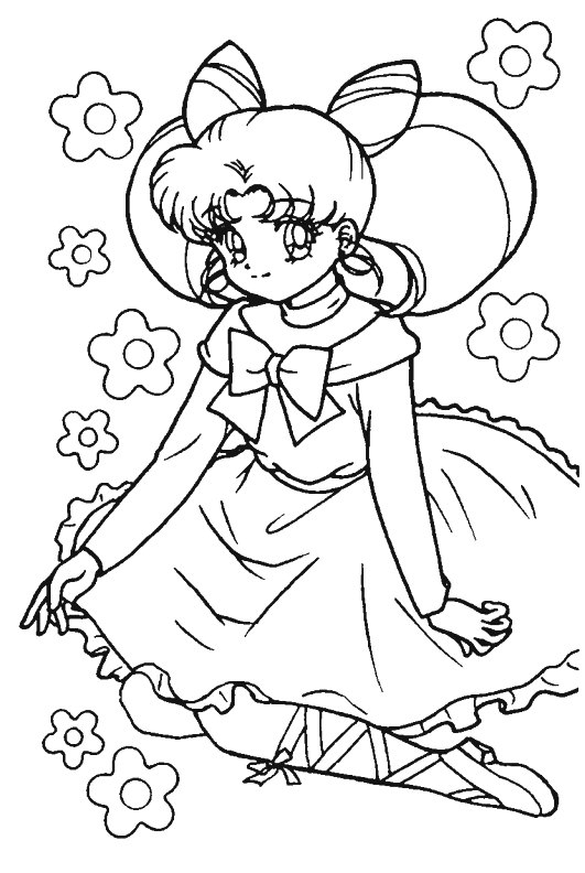 Coloriage 79 Sailor moon