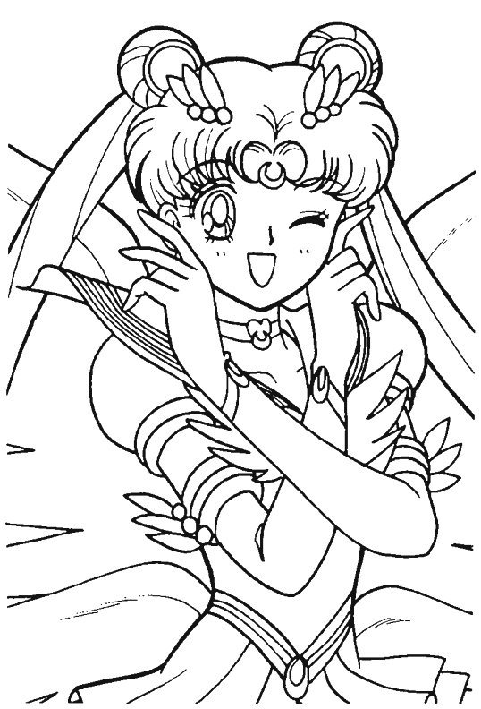 Coloriage 81 Sailor moon
