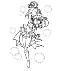 Coloriage Sailor moon 101