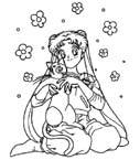 Coloriage Sailor moon 102