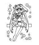 Coloriage Sailor moon 106