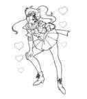 Coloriage Sailor moon 117