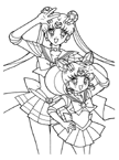 Coloriage Sailor moon 38
