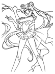 Coloriage Sailor moon 66