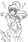 Coloriage Sailor moon 8