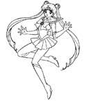 Coloriage Sailor moon 96