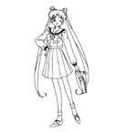 Coloriage Sailor moon 99