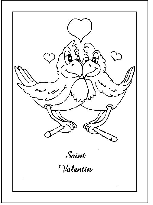 Coloriage 103 Saint-valentin