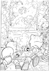 Coloriage Sonic 10