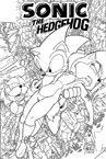 Coloriage Sonic 7