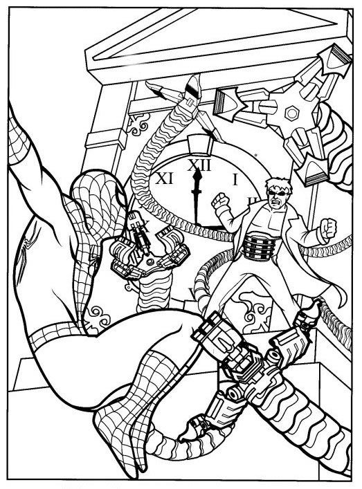 Coloriage 110 Spiderman