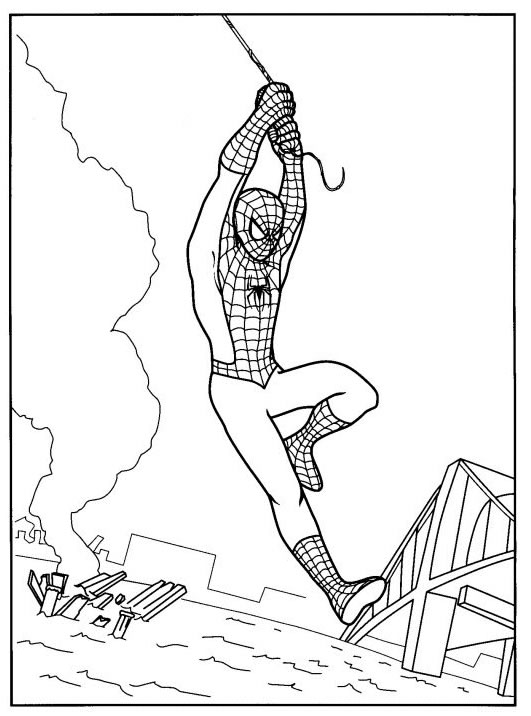 Coloriage 114 Spiderman