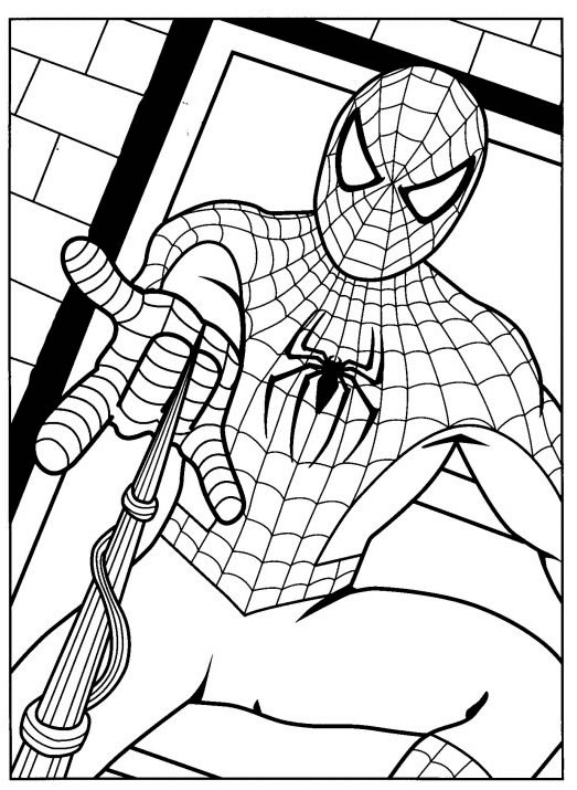 Coloriage 118 Spiderman