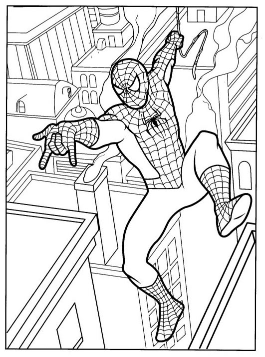Coloriage 131 Spiderman