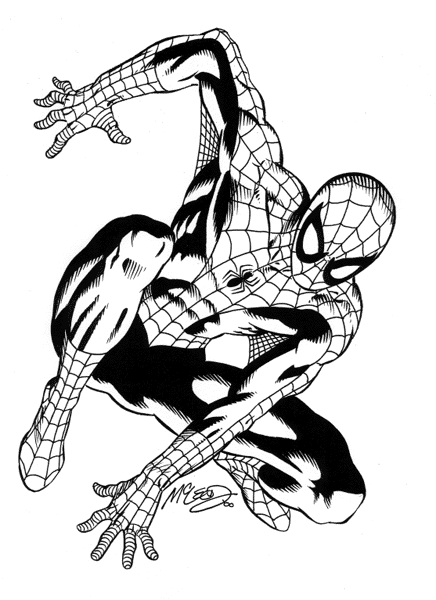 Coloriage 15 Spiderman