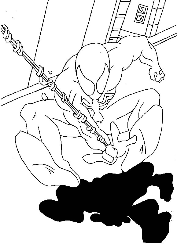 Coloriage 154 Spiderman