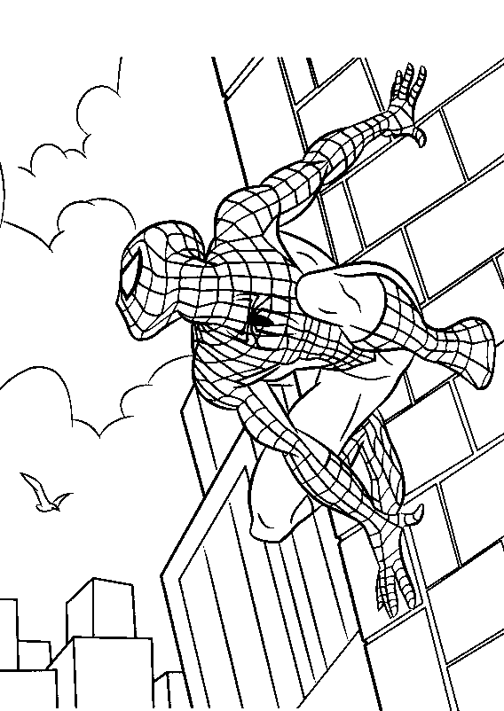Coloriage 155 Spiderman