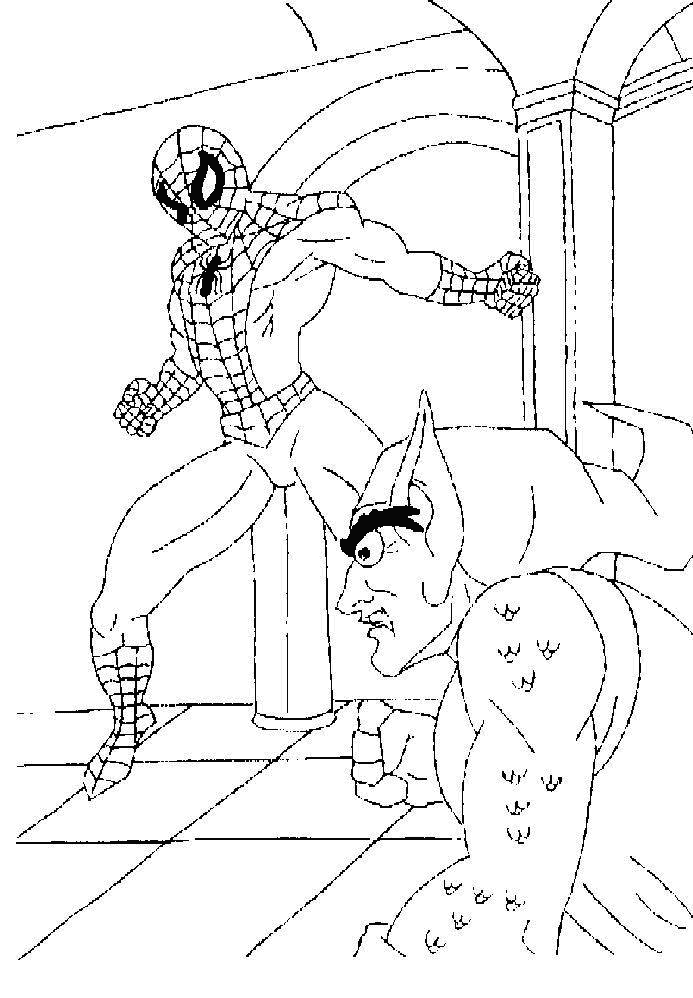 Coloriage 17 Spiderman