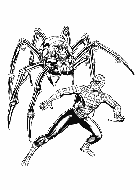 Spider Man Noir Coloring Pages