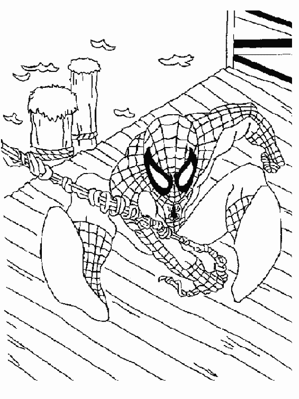 Coloriage 26 Spiderman