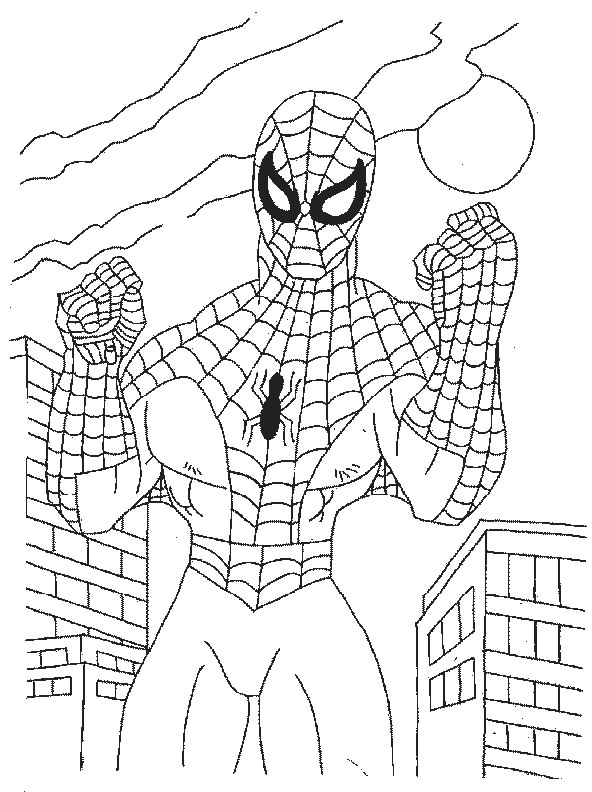 Coloriage 38 Spiderman