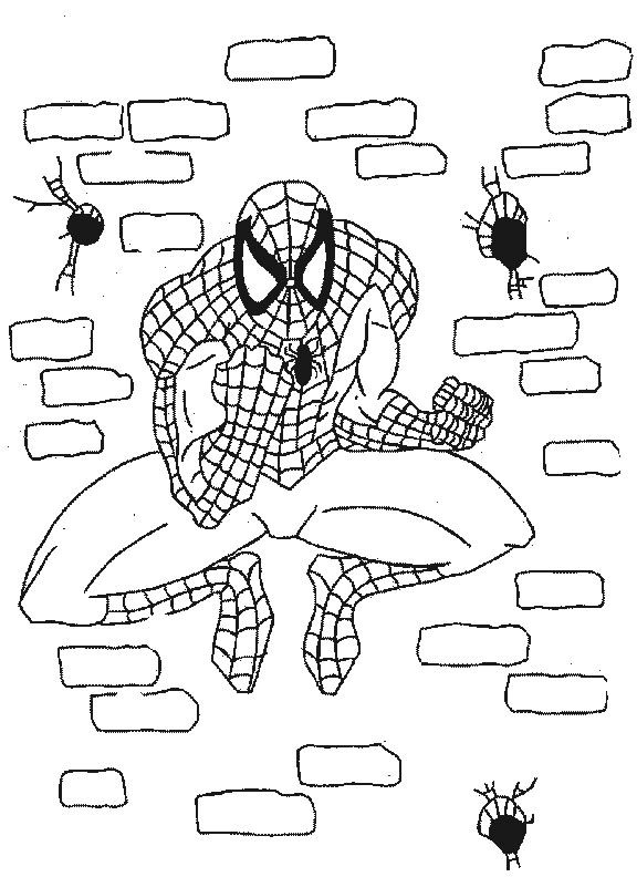Coloriage 45 Spiderman