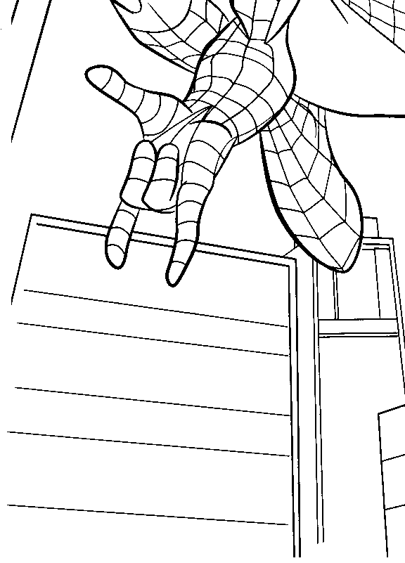 Coloriage 46 Spiderman