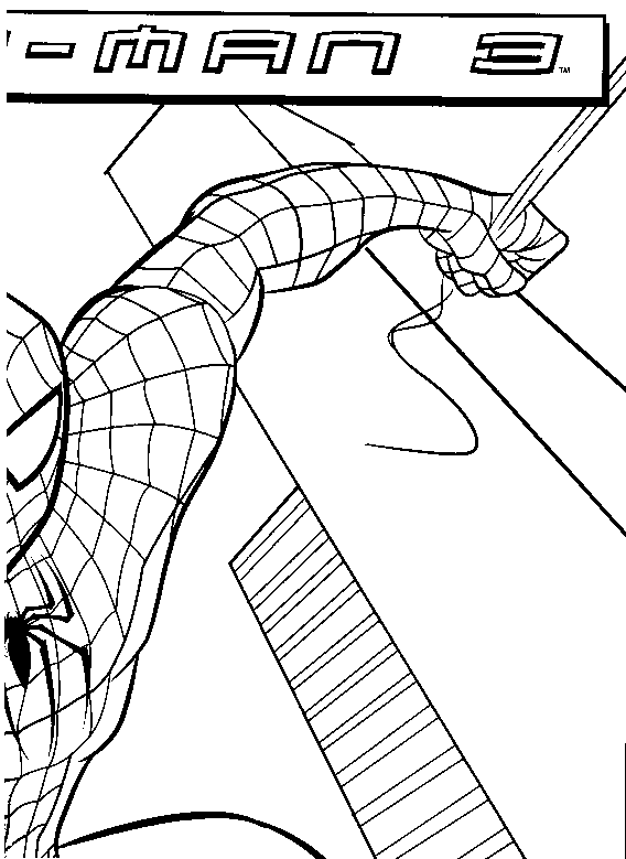 Coloriage 47 Spiderman