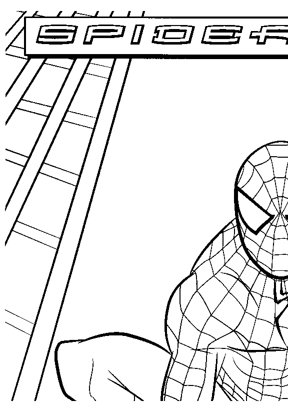 Coloriage 49 Spiderman