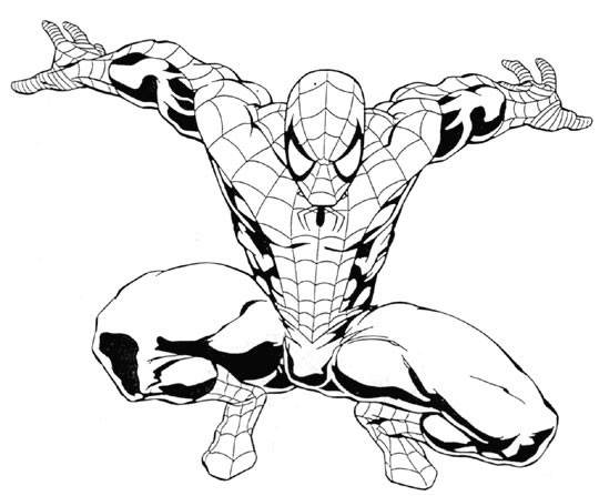 Coloriage 55 Spiderman