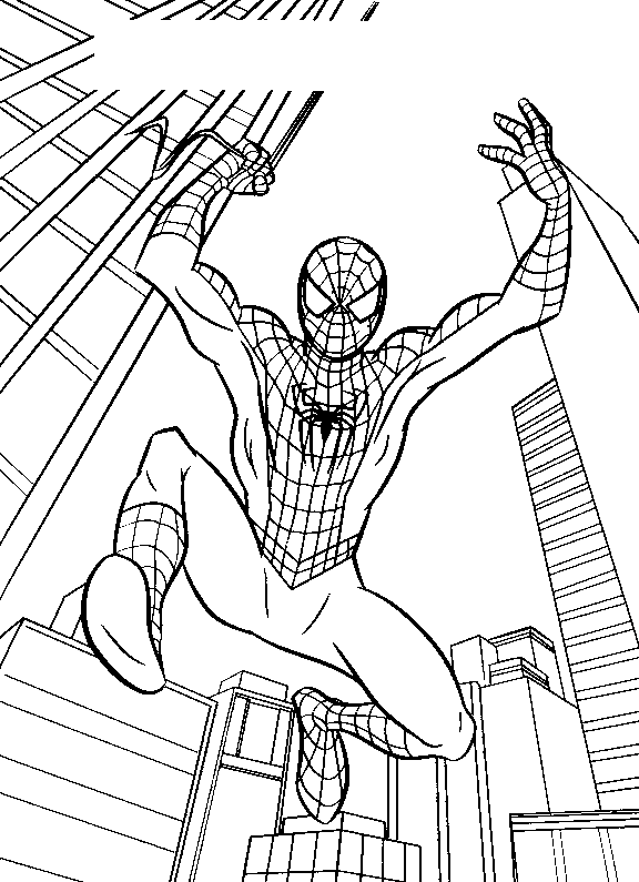 Coloriage 59 Spiderman