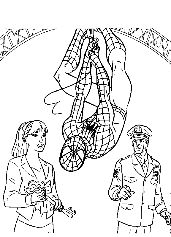 Coloriage 61 Spiderman