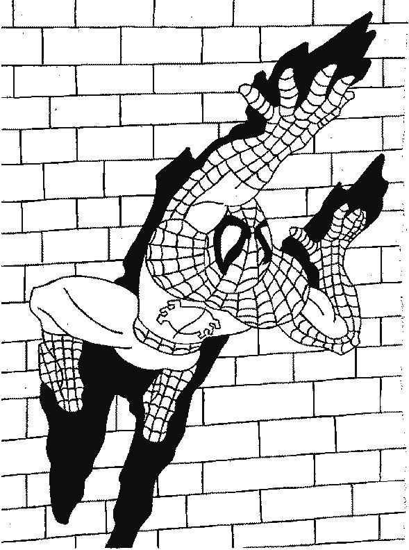 Coloriage 65 Spiderman