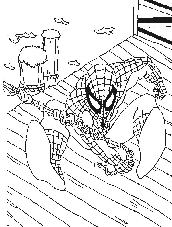 Coloriage 72 Spiderman