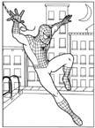 Coloriage Spiderman 123