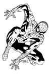 Coloriage Spiderman 15
